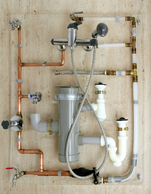 Pipes and fixtures used for plumbing in Gillette, WY